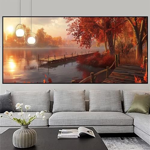 Diamond Painting Erwachsene Herbst Diamond Painting xxl 70x140cm Diamant Malerei Set Baum Full Diamant Malen nach Zahlen Set DIY Gem Stickerei Kreuzstich Home Wand Dekor Geschenke für Frauen z854f Diamond Painting Erwachsene Herbst Diamond Painting xxl 70x140cm Diamant Malerei Set Baum Full Diamant Malen nach Zahlen Set DIY Gem Stickerei Kreuzstich Home Wand Dekor Geschenke für Frauen z854f von Generic