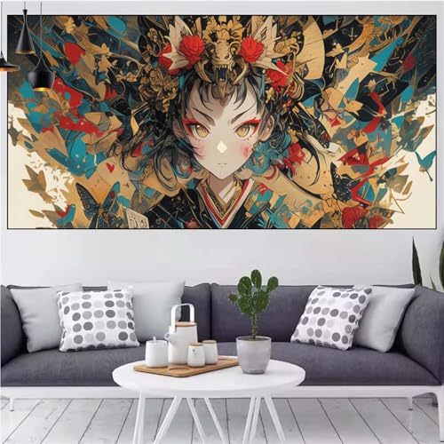 Diamond Painting Erwachsene Japan Diamant Painting Bilder Schönheit,5D Vierkantbohrer Diamant Malerei Leinwand Stickerei Bastelset Erwchsene Puzzle Kreuzstich,DIY Deko Mann Geschenk 50x100cm CN-982 Diamond Painting Erwachsene Japan Diamant Painting Bilder Schönheit,5D Vierkantbohrer Diamant Malerei Leinwand Stickerei Bastelset Erwchsene Puzzle Kreuzstich,DIY Deko Mann Geschenk 50x100cm CN-982 von Generic