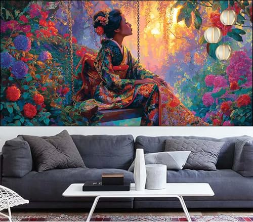Diamond Painting Erwachsene Japan Diamond Painting 40x100cm Diamant Malerei Fee,DIY Malen Nach Zahlen Erwachsene Diamant Stickerei,5D Diamanten Crystal Leinwand Art Mosaik Bastelset,Deko Gifts VQ-1151 Diamond Painting Erwachsene Japan Diamond Painting 40x100cm Diamant Malerei Fee,DIY Malen Nach Zahlen Erwachsene Diamant Stickerei,5D Diamanten Crystal Leinwand Art Mosaik Bastelset,Deko Gifts VQ-1151 von Generic