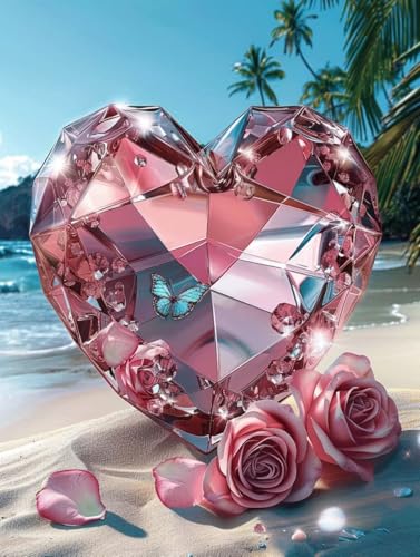 Diamond Painting Erwachsene Liebe Diamond Painting Kinder Rose, Vollbohrer Diamanten Basteln Erwachsene Stickerei Kreuzstich Crystal Art Malerei für Zimmer Deko, Geschenk Frau 20 x 30 cm -KF2506D1 Diamond Painting Erwachsene Liebe Diamond Painting Kinder Rose, Vollbohrer Diamanten Basteln Erwachsene Stickerei Kreuzstich Crystal Art Malerei für Zimmer Deko, Geschenk Frau 20 x 30 cm -KF2506D1 von Generic