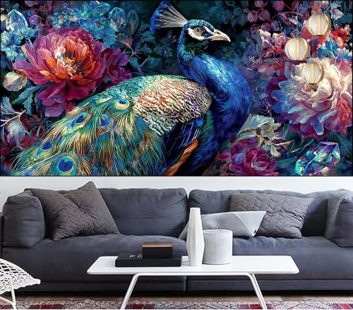 Diamond Painting Erwachsene Pfau Diamond Painting xxl 90x180cm Diamant Malerei Blume,DIY Malen Nach Zahlen Erwachsene Diamant Stickerei,5D Diamanten Crystal Leinwand Art Mosaik Bastelset,Gifts VQ-734 Diamond Painting Erwachsene Pfau Diamond Painting xxl 90x180cm Diamant Malerei Blume,DIY Malen Nach Zahlen Erwachsene Diamant Stickerei,5D Diamanten Crystal Leinwand Art Mosaik Bastelset,Gifts VQ-734 von Generic