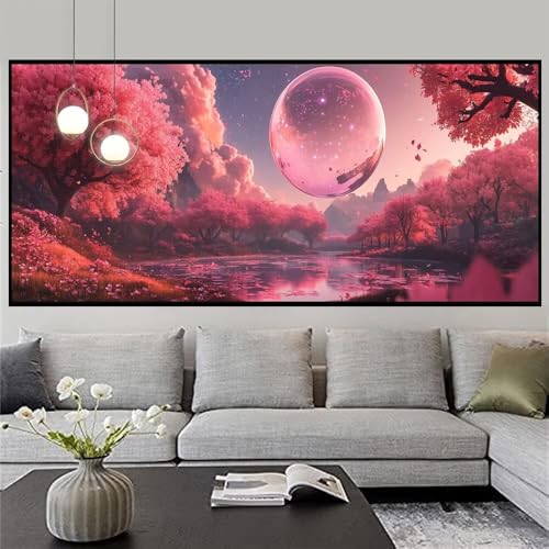 Diamond Painting Erwachsene Rosa Diamond Painting xxl 30x90cm Diamant Malerei Set Landschaft Full Diamant Malen nach Zahlen Set DIY Gem Stickerei Kreuzstich Home Wand Dekor Geschenke für Frauen z263f Diamond Painting Erwachsene Rosa Diamond Painting xxl 30x90cm Diamant Malerei Set Landschaft Full Diamant Malen nach Zahlen Set DIY Gem Stickerei Kreuzstich Home Wand Dekor Geschenke für Frauen z263f von Generic