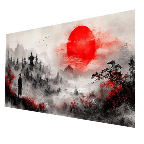 Diamond Painting Erwachsene Samurai, Landschaft Diamant Painting Bilder, DIY Full Drill Mosaikherstellung Cross Stitch Bastelset Erwachsene, Geschenke für Frauen Deko Wohnzimmer 100 x 200cm model-7413 Diamond Painting Erwachsene Samurai, Landschaft Diamant Painting Bilder, DIY Full Drill Mosaikherstellung Cross Stitch Bastelset Erwachsene, Geschenke für Frauen Deko Wohnzimmer 100 x 200cm model-7413 von Generic