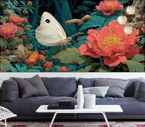 Diamond Painting Erwachsene Schmetterling Diamond Painting xxl 100x300cm Diamant Malerei Blume,Malen Nach Zahlen Erwachsene Diamant Stickerei,Diamanten Crystal Leinwand Mosaik Bastelset,Gift VQ-623 Diamond Painting Erwachsene Schmetterling Diamond Painting xxl 100x300cm Diamant Malerei Blume,Malen Nach Zahlen Erwachsene Diamant Stickerei,Diamanten Crystal Leinwand Mosaik Bastelset,Gift VQ-623 von Generic