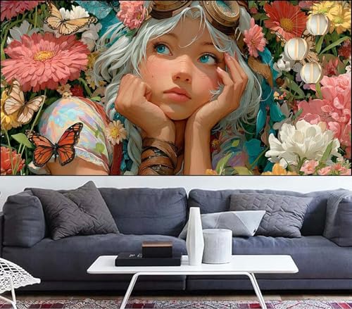Diamond Painting Erwachsene Schönheit Diamond Painting xxl 90x180cm Diamant Malerei Blume,DIY Malen Nach Zahlen Erwachsene Diamant Stickerei,Diamanten Crystal Leinwand Art Mosaik Bastelset,Gift VQ-257 Diamond Painting Erwachsene Schönheit Diamond Painting xxl 90x180cm Diamant Malerei Blume,DIY Malen Nach Zahlen Erwachsene Diamant Stickerei,Diamanten Crystal Leinwand Art Mosaik Bastelset,Gift VQ-257 von Generic