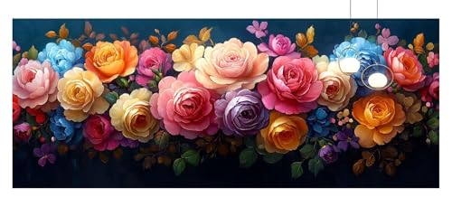 Diamond Painting Erwachsene Schönheit Diamond Painting xxl 90x270cm Diamant Malerei Set Blume Full Diamant Malen nach Zahlen Set DIY Gem Stickerei Kreuzstich Home Wand Dekor Geschenke für Frauen z848f Diamond Painting Erwachsene Schönheit Diamond Painting xxl 90x270cm Diamant Malerei Set Blume Full Diamant Malen nach Zahlen Set DIY Gem Stickerei Kreuzstich Home Wand Dekor Geschenke für Frauen z848f von Generic