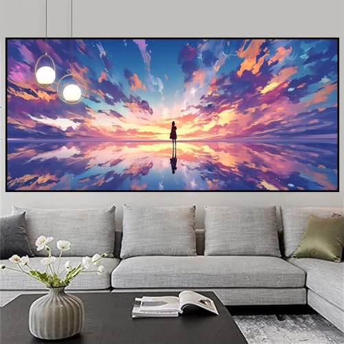 Diamond Painting Erwachsene Sonnenuntergang Diamond Painting xxl 100x300cm Diamant Malerei Set Ozean Full Diamant Malen nach Zahlen Set DIY Gem Stickerei Kreuzstich Home Wand Dekor Geschenke z857f Diamond Painting Erwachsene Sonnenuntergang Diamond Painting xxl 100x300cm Diamant Malerei Set Ozean Full Diamant Malen nach Zahlen Set DIY Gem Stickerei Kreuzstich Home Wand Dekor Geschenke z857f von Generic
