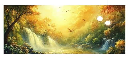 Diamond Painting Erwachsene Sonnenuntergang Diamond Painting xxl 80x160cm Diamant Malerei Set Fallen Full Diamant Malen nach Zahlen Set DIY Gem Stickerei Kreuzstich Home Wand Dekor Geschenke z860f Diamond Painting Erwachsene Sonnenuntergang Diamond Painting xxl 80x160cm Diamant Malerei Set Fallen Full Diamant Malen nach Zahlen Set DIY Gem Stickerei Kreuzstich Home Wand Dekor Geschenke z860f von Generic