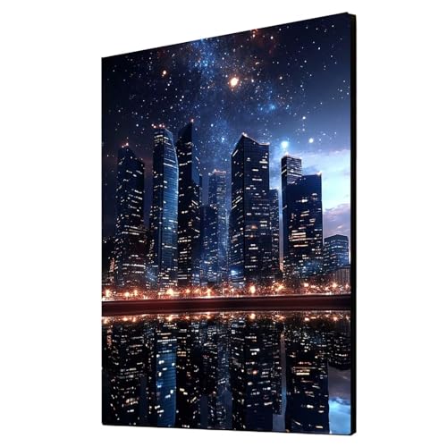 Diamond Painting Erwachsene Stadt Diamond Painting Nachtansicht, Diamant Malen Nach Zahlen, 5D DIY Crystal art Cross Stickerei Basteln Erwachsene, Home Ästhetik Wand Dekor, Geschenke 60x80cm 1ZSH-6996 Diamond Painting Erwachsene Stadt Diamond Painting Nachtansicht, Diamant Malen Nach Zahlen, 5D DIY Crystal art Cross Stickerei Basteln Erwachsene, Home Ästhetik Wand Dekor, Geschenke 60x80cm 1ZSH-6996 von Generic