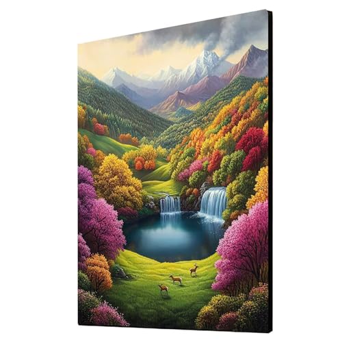 Diamond Painting Erwachsene Stürze Diamond Painting Landschaft, Diamant Malen Nach Zahlen, 5D DIY Crystal art Cross Stickerei Basteln Erwachsene, Home Ästhetik Wand Dekor, Geschenke 80x110cm 1ZSH-5678 Diamond Painting Erwachsene Stürze Diamond Painting Landschaft, Diamant Malen Nach Zahlen, 5D DIY Crystal art Cross Stickerei Basteln Erwachsene, Home Ästhetik Wand Dekor, Geschenke 80x110cm 1ZSH-5678 von Generic