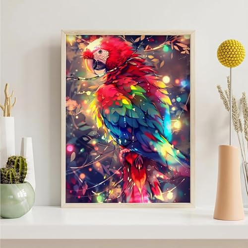 Diamond Painting Erwachsene Tier 5D Vogel Diamant Painting Bilder Diamond Art Set für Erwachsene Kinder, Komplettes DIY Diamant Malerei Malen Stickset, Kreuzstichbilder 70x95cm PjY4587 6-F Diamond Painting Erwachsene Tier 5D Vogel Diamant Painting Bilder Diamond Art Set für Erwachsene Kinder, Komplettes DIY Diamant Malerei Malen Stickset, Kreuzstichbilder 70x95cm PjY4587 6-F von Generic
