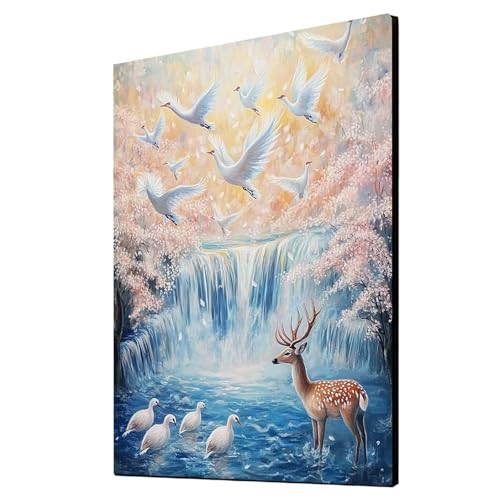 Diamond Painting Erwachsene Tier Diamond Painting Landschaft, Diamant Malen Nach Zahlen, 5D DIY Crystal art Cross Stickerei Basteln Erwachsene, Home Ästhetik Wand Dekor, Geschenke 30x40cm 1ZSH-13442 Diamond Painting Erwachsene Tier Diamond Painting Landschaft, Diamant Malen Nach Zahlen, 5D DIY Crystal art Cross Stickerei Basteln Erwachsene, Home Ästhetik Wand Dekor, Geschenke 30x40cm 1ZSH-13442 von Generic