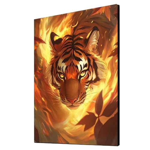 Diamond Painting Erwachsene Tiger Diamond Painting Tier, Diamant Malen Nach Zahlen, 5D DIY Crystal art Cross Stickerei Basteln Erwachsene, Home Ästhetik Wand Dekor, Geschenke 100x135cm 1ZSH-20700 Diamond Painting Erwachsene Tiger Diamond Painting Tier, Diamant Malen Nach Zahlen, 5D DIY Crystal art Cross Stickerei Basteln Erwachsene, Home Ästhetik Wand Dekor, Geschenke 100x135cm 1ZSH-20700 von Generic
