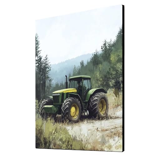 Diamond Painting Erwachsene Traktor Diamond Painting Auto, Diamant Malen Nach Zahlen, 5D DIY Crystal art Cross Stickerei Basteln Erwachsene, Home Ästhetik Wand Dekor, Geschenke 60x80 cm 1ZSH-19836 von Generic