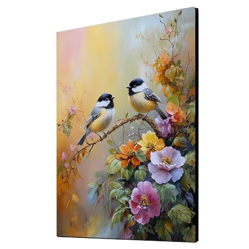 Diamond Painting Erwachsene Vögel Diamond Painting Blume, Diamant Malen Nach Zahlen, 5D DIY Crystal art Cross Stickerei Basteln Erwachsene, Home Ästhetik Wand Dekor, Geschenke 35x50cm 1ZSH-16493 Diamond Painting Erwachsene Vögel Diamond Painting Blume, Diamant Malen Nach Zahlen, 5D DIY Crystal art Cross Stickerei Basteln Erwachsene, Home Ästhetik Wand Dekor, Geschenke 35x50cm 1ZSH-16493 von Generic