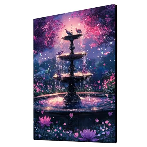 Diamond Painting Erwachsene Vogel Diamond Painting Brunnen, Diamant Malen Nach Zahlen, 5D DIY Crystal art Cross Stickerei Basteln Erwachsene, Home Ästhetik Wand Dekor, Geschenke 30x40cm 1ZSH-6702 Diamond Painting Erwachsene Vogel Diamond Painting Brunnen, Diamant Malen Nach Zahlen, 5D DIY Crystal art Cross Stickerei Basteln Erwachsene, Home Ästhetik Wand Dekor, Geschenke 30x40cm 1ZSH-6702 von Generic