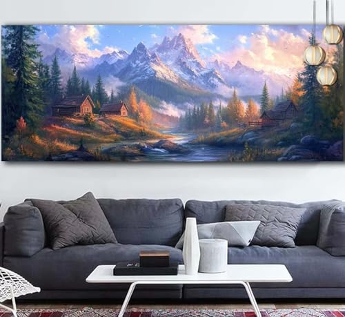 Diamond Painting Erwachsene Wald Diamond Painting xxl 100x300cm Diamant Malerei Landschaft,DIY Malen Nach Zahlen Erwachsene Diamant Stickerei,5D Diamanten Crystal Leinwand Art Mosaik Bastelset F703 Diamond Painting Erwachsene Wald Diamond Painting xxl 100x300cm Diamant Malerei Landschaft,DIY Malen Nach Zahlen Erwachsene Diamant Stickerei,5D Diamanten Crystal Leinwand Art Mosaik Bastelset F703 von Generic