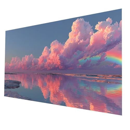 Diamond Painting Erwachsene Wolke, Landschaft Diamant Painting Bilder, DIY Full Drill Mosaikherstellung Cross Stitch Bastelset Erwachsene, Geschenke für Frauen Deko Wohnzimmer 70 x 140 cm model-10338 Diamond Painting Erwachsene Wolke, Landschaft Diamant Painting Bilder, DIY Full Drill Mosaikherstellung Cross Stitch Bastelset Erwachsene, Geschenke für Frauen Deko Wohnzimmer 70 x 140 cm model-10338 von Generic