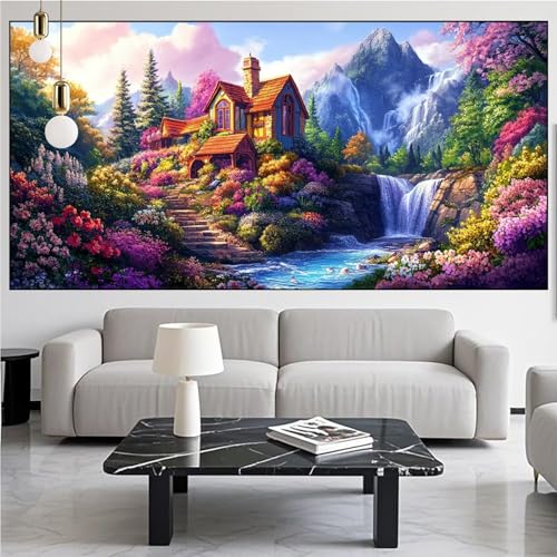 Diamond Painting Fallen Diamond Painting Erwachsene Groß xxl 100x300cm Diamant Malerei Landschaft Malen Nach Zahlen DIY Strass Kunst Mosaikherstellung Crystal Stickerei Malerei Kits,Dekor KM-1031 Diamond Painting Fallen Diamond Painting Erwachsene Groß xxl 100x300cm Diamant Malerei Landschaft Malen Nach Zahlen DIY Strass Kunst Mosaikherstellung Crystal Stickerei Malerei Kits,Dekor KM-1031 von Generic