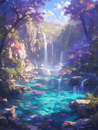 Diamond Painting Fallen Diamond Painting Kinder 30x40cm Diamant Malerei Bilder Landschaft, DIY Vollbohrer Diamanten Malerei Stickerei Kreuzstich Malerei Bastelset Kits, Geschenk Mädchen 9 jahre z57-t Diamond Painting Fallen Diamond Painting Kinder 30x40cm Diamant Malerei Bilder Landschaft, DIY Vollbohrer Diamanten Malerei Stickerei Kreuzstich Malerei Bastelset Kits, Geschenk Mädchen 9 jahre z57-t von Generic