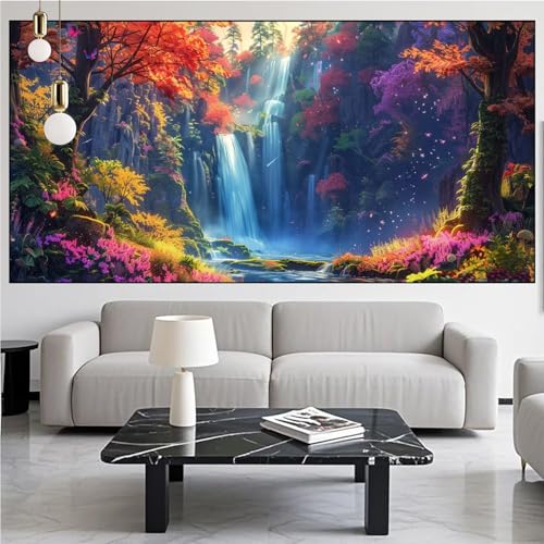 Diamond Painting Fallen Diamont Painting Bilder Landschaft Malen Nach Zahlen Set für Kinder Erwachsene,5D Vollbohrung Crystal Bastelset Mädchen Mosaikherstellung,DIY Diamant Malerei 60x120cm KM-608 Diamond Painting Fallen Diamont Painting Bilder Landschaft Malen Nach Zahlen Set für Kinder Erwachsene,5D Vollbohrung Crystal Bastelset Mädchen Mosaikherstellung,DIY Diamant Malerei 60x120cm KM-608 von Generic