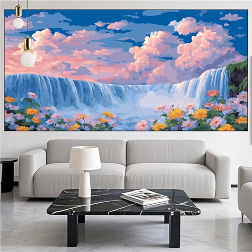 Diamond Painting Fallen Diamont Painting Bilder Landschaft Malen Nach Zahlen Set für Kinder Erwachsene,5D Vollbohrung Crystal Bastelset Mädchen Mosaikherstellung,DIY Diamant Malerei 70x140cm KM-1032 Diamond Painting Fallen Diamont Painting Bilder Landschaft Malen Nach Zahlen Set für Kinder Erwachsene,5D Vollbohrung Crystal Bastelset Mädchen Mosaikherstellung,DIY Diamant Malerei 70x140cm KM-1032 von Generic