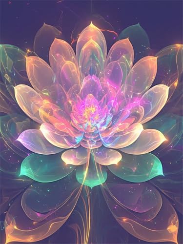 Diamond Painting Farbe Diamond Painting Kinder 40x60cm Klein Diamant Malerei Bilder Lotus, DIY Vollbohrer Diamanten Malerei Stickerei Kreuzstich Malerei Bastelset Kits, Geschenk Mädchen 9 jahre z7-t Diamond Painting Farbe Diamond Painting Kinder 40x60cm Klein Diamant Malerei Bilder Lotus, DIY Vollbohrer Diamanten Malerei Stickerei Kreuzstich Malerei Bastelset Kits, Geschenk Mädchen 9 jahre z7-t von Generic