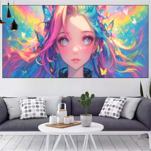 Diamond Painting Fee Diamond Painting Kinder Schmetterling Diamant Malerei Beginner,DIY 5D Rhinestones Kristalle Mosaik Puzzle Leinwand Stickerei Bastelset Erwchsene,Deko Gifts Frauen 55x120cm CN-1074 Diamond Painting Fee Diamond Painting Kinder Schmetterling Diamant Malerei Beginner,DIY 5D Rhinestones Kristalle Mosaik Puzzle Leinwand Stickerei Bastelset Erwchsene,Deko Gifts Frauen 55x120cm CN-1074 von Generic
