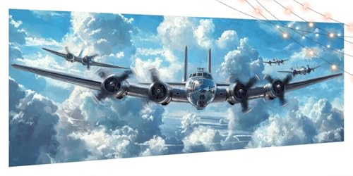 Diamond Painting Flugzeug, Diamant Painting Bilder Erwachsene Himmel, DIY Diamond Art Kinder Malen Nach Zahlen Bastelset,5D Diamant Kunst Malerei Stickerei Set,Geschenke Home Wand Dekor 100x200cm T123 Diamond Painting Flugzeug, Diamant Painting Bilder Erwachsene Himmel, DIY Diamond Art Kinder Malen Nach Zahlen Bastelset,5D Diamant Kunst Malerei Stickerei Set,Geschenke Home Wand Dekor 100x200cm T123 von Generic