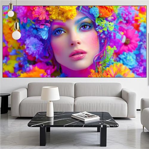 Diamond Painting Frau Diamont Painting Bilder Blume Malen Nach Zahlen Set für Kinder Erwachsene,5D Vollbohrung Crystal Bastelset Mädchen Mosaikherstellung,DIY Diamant Malerei,Gifts 100x300cm KM-1030 Diamond Painting Frau Diamont Painting Bilder Blume Malen Nach Zahlen Set für Kinder Erwachsene,5D Vollbohrung Crystal Bastelset Mädchen Mosaikherstellung,DIY Diamant Malerei,Gifts 100x300cm KM-1030 von Generic
