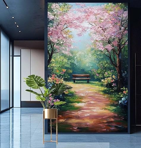 Diamond Painting Garten Diamont Painting Bilder Landschaft Malen Nach Zahlen Set für Kinder Erwachsene,5D Crystal Bastelset Mädchen Mosaikherstellung,DIY Diamant Malerei für Geschenke 50x150cm E608 Diamond Painting Garten Diamont Painting Bilder Landschaft Malen Nach Zahlen Set für Kinder Erwachsene,5D Crystal Bastelset Mädchen Mosaikherstellung,DIY Diamant Malerei für Geschenke 50x150cm E608 von Generic