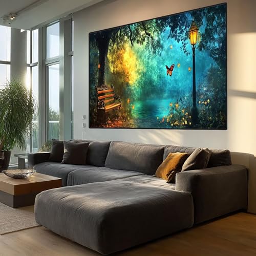 Diamond Painting Garten Diamont Painting Bilder Landschaft Malen Nach Zahlen set für Erwachsene,5D Vollbohrung Crystal Bastelset Mosaikherstellung,DIY Diamant Malerei für Deko Geschenke 50x100cm XD290 Diamond Painting Garten Diamont Painting Bilder Landschaft Malen Nach Zahlen set für Erwachsene,5D Vollbohrung Crystal Bastelset Mosaikherstellung,DIY Diamant Malerei für Deko Geschenke 50x100cm XD290 von Generic