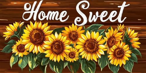 Diamond Painting Groß XXL 100x200 cm Blume Diamant Painting Bilder Erwachsene Sonnenblume DIY Full Diamant Malerei Stickerei Set Mosaikherstellung Kreuzstich Basteln für Entspannung und Geschenke C-79 Diamond Painting Groß XXL 100x200 cm Blume Diamant Painting Bilder Erwachsene Sonnenblume DIY Full Diamant Malerei Stickerei Set Mosaikherstellung Kreuzstich Basteln für Entspannung und Geschenke C-79 von Generic