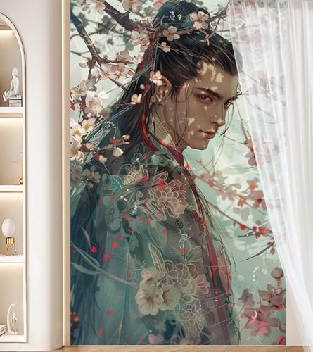 Diamond Painting Groß XXL 30 X 50 cm, Diamond Painting Japan Malen Nach Zahlen Erwachsene Mensch, DIY Diamant Kunst Mosaic Crystal Malerei Stickerei Set, Wand Deko Wohnzimmer Kreativ Geschenke J792 von Generic