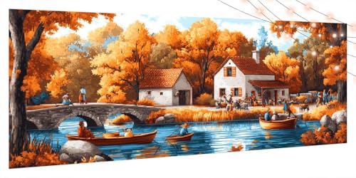 Diamond Painting Haus, Diamant Painting Bilder Erwachsene Wald, DIY Diamond Art Kinder Malen Nach Zahlen Bastelset, 5D Diamant Kunst Malerei Stickerei Set, Geschenke Home Wand Dekor 75x160cm T121 Diamond Painting Haus, Diamant Painting Bilder Erwachsene Wald, DIY Diamond Art Kinder Malen Nach Zahlen Bastelset, 5D Diamant Kunst Malerei Stickerei Set, Geschenke Home Wand Dekor 75x160cm T121 von Generic