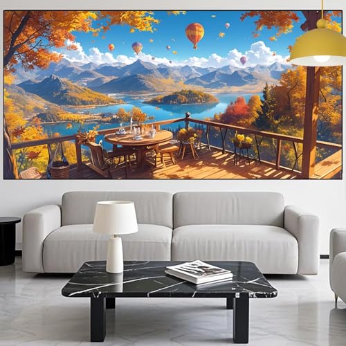 Diamond Painting Heißluftballon Diamond Painting Erwachsene 30x60cm Diamant Malerei Landschaft Malen Nach Zahlen DIY Strass Kunst Mosaikherstellung Crystal Stickerei Malerei für Dekor Geschenke YM-875 Diamond Painting Heißluftballon Diamond Painting Erwachsene 30x60cm Diamant Malerei Landschaft Malen Nach Zahlen DIY Strass Kunst Mosaikherstellung Crystal Stickerei Malerei für Dekor Geschenke YM-875 von Generic