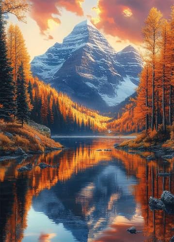 Diamond Painting Herbst Diamant Painting Bilder Berg Crystal Art 5D DIY Eckige Steine Diamant Malerei Cross Stitch Stickerei Basteln Erwachsene für Home Zimmer Deko, Geschenke 90x120cm -bby2507JN Diamond Painting Herbst Diamant Painting Bilder Berg Crystal Art 5D DIY Eckige Steine Diamant Malerei Cross Stitch Stickerei Basteln Erwachsene für Home Zimmer Deko, Geschenke 90x120cm -bby2507JN von Generic