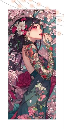 Diamond Painting Japan, Diamant Painting Bilder Erwachsene Schön, DIY Diamond Art Kinder Malen Nach Zahlen Bastelset, 5D Diamant Kunst Malerei Stickerei Set, Geschenke Home Wand Dekor 90x180cm T1327 Diamond Painting Japan, Diamant Painting Bilder Erwachsene Schön, DIY Diamond Art Kinder Malen Nach Zahlen Bastelset, 5D Diamant Kunst Malerei Stickerei Set, Geschenke Home Wand Dekor 90x180cm T1327 von Generic