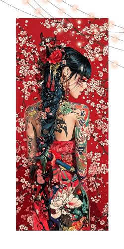Diamond Painting Japan, Diamond Painting Erwachsene Groß XXL 100x200cm, DIY Diamand Art Mosaikherstellung Zubehör, 5D Diamant Stickerei Kits für Anfänger und Kinder, Wand Dekor Wohnzimmer Frau T1334 Diamond Painting Japan, Diamond Painting Erwachsene Groß XXL 100x200cm, DIY Diamand Art Mosaikherstellung Zubehör, 5D Diamant Stickerei Kits für Anfänger und Kinder, Wand Dekor Wohnzimmer Frau T1334 von Generic