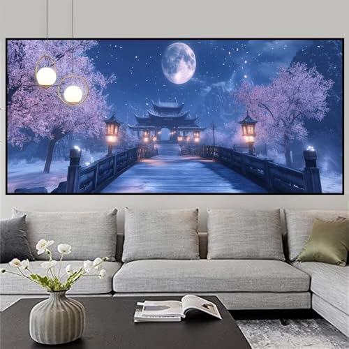 Diamond Painting Japan Diamond Painting Erwachsene Groß xxl 100x300cm Diamant Malerei Bilder Mond DIY 5D Eckige Steine Kristall Stickerei Kreuzstich Leinwand Basteln Home Schlafzimmer Dekor z856f Diamond Painting Japan Diamond Painting Erwachsene Groß xxl 100x300cm Diamant Malerei Bilder Mond DIY 5D Eckige Steine Kristall Stickerei Kreuzstich Leinwand Basteln Home Schlafzimmer Dekor z856f von Generic