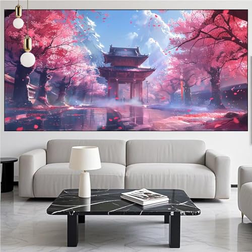 Diamond Painting Japan Diamont Painting Bilder Blume Malen Nach Zahlen Set für Kinder Erwachsene,5D Vollbohrung Crystal Bastelset Mädchen Mosaikherstellung,DIY Diamant Malerei,Gifts 70x180cm KM-1038 Diamond Painting Japan Diamont Painting Bilder Blume Malen Nach Zahlen Set für Kinder Erwachsene,5D Vollbohrung Crystal Bastelset Mädchen Mosaikherstellung,DIY Diamant Malerei,Gifts 70x180cm KM-1038 von Generic