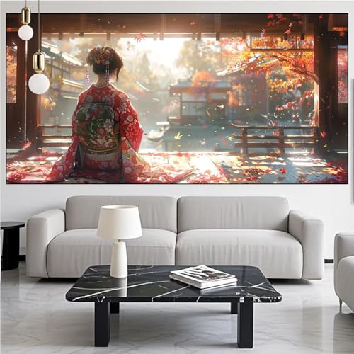 Diamond Painting Japan Diamont Painting Bilder Frau Malen Nach Zahlen Set für Kinder Erwachsene,5D Vollbohrung Crystal Bastelset Mädchen Mosaikherstellung,DIY Diamant Malerei,Geschenke 30x60cm KM-828 Diamond Painting Japan Diamont Painting Bilder Frau Malen Nach Zahlen Set für Kinder Erwachsene,5D Vollbohrung Crystal Bastelset Mädchen Mosaikherstellung,DIY Diamant Malerei,Geschenke 30x60cm KM-828 von Generic