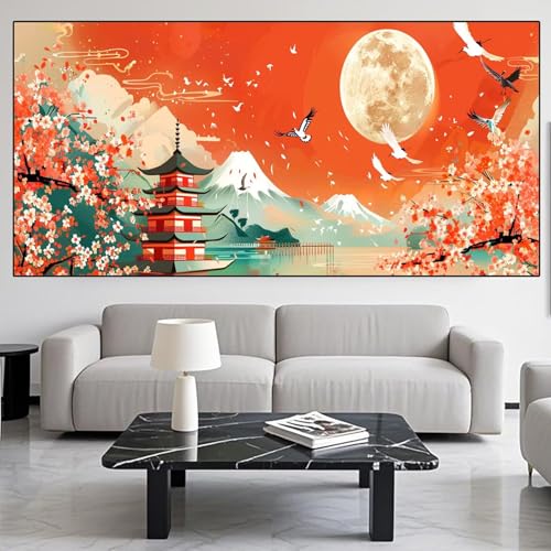 Diamond Painting Japanisch Diamond Painting Erwachsene Groß xxl 80x160cm Diamant Malerei Landschaft Malen Nach Zahlen DIY Strass Kunst Mosaikherstellung Crystal Stickerei sets,Dekor Geschenke XD797 Diamond Painting Japanisch Diamond Painting Erwachsene Groß xxl 80x160cm Diamant Malerei Landschaft Malen Nach Zahlen DIY Strass Kunst Mosaikherstellung Crystal Stickerei sets,Dekor Geschenke XD797 von Generic