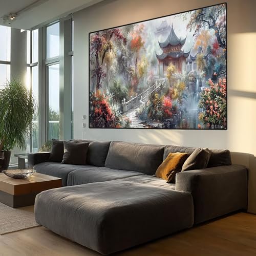 Diamond Painting Japanisch Diamont Painting Bilder Landschaft Malen Nach Zahlen set für Erwachsene,5D Vollbohrung Bastelset Mosaikherstellung,DIY Diamant Malerei für Deko Geschenke 60x180cm XD798 Diamond Painting Japanisch Diamont Painting Bilder Landschaft Malen Nach Zahlen set für Erwachsene,5D Vollbohrung Bastelset Mosaikherstellung,DIY Diamant Malerei für Deko Geschenke 60x180cm XD798 von Generic