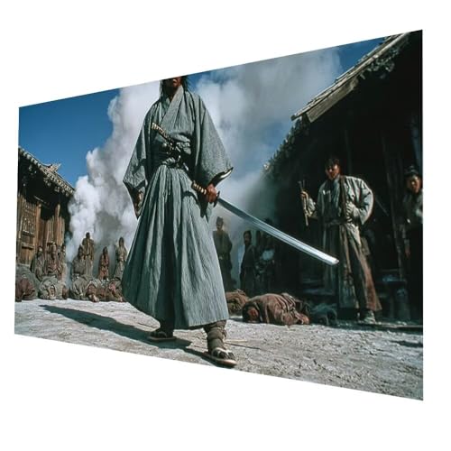Diamond Painting Japanischer Ronin mit Diamond Painting Zubehör Set 200x100 cm, Diamant Malen Nach Zahlen Katana, Diamant Cross Stitch Stickerei Bastelset Erwachsene für Zimmer Deko model-10136 Diamond Painting Japanischer Ronin mit Diamond Painting Zubehör Set 200x100 cm, Diamant Malen Nach Zahlen Katana, Diamant Cross Stitch Stickerei Bastelset Erwachsene für Zimmer Deko model-10136 von Generic