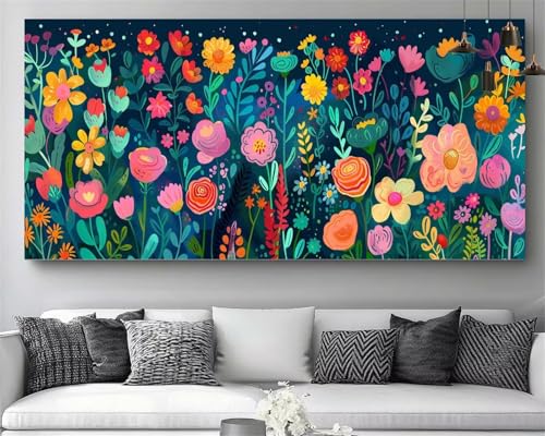 Diamond Painting Kinder Blume Diamant Painting Garten Diammant Malerei Bilder Mädchen,DIY 5D Kristall Stickerei Kit,Volldiamant Strass Mosaik Art Leinwand Bastelset Für Home Dekor Gift 30x60cm M383 Diamond Painting Kinder Blume Diamant Painting Garten Diammant Malerei Bilder Mädchen,DIY 5D Kristall Stickerei Kit,Volldiamant Strass Mosaik Art Leinwand Bastelset Für Home Dekor Gift 30x60cm M383 von Generic