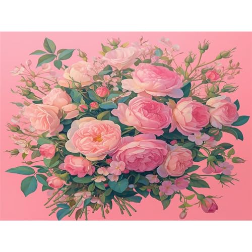 Diamond Painting Kinder Rose Diamant Painting Bilder Blume Diamant Malerei kits Erwachsene 50x70cm DIY Stickerei Kreuzstich Malen Nach Zahlen Anfänger Mosaik Bastelset,Home Wand Deko Geschenke ZQ607 Diamond Painting Kinder Rose Diamant Painting Bilder Blume Diamant Malerei kits Erwachsene 50x70cm DIY Stickerei Kreuzstich Malen Nach Zahlen Anfänger Mosaik Bastelset,Home Wand Deko Geschenke ZQ607 von Generic
