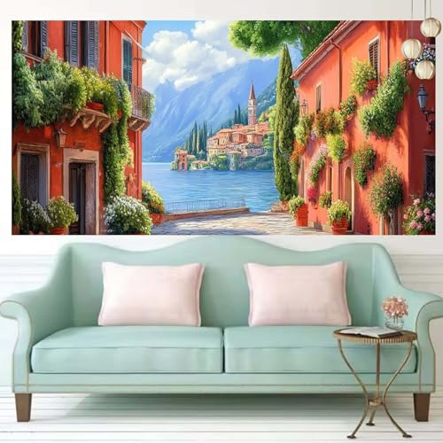 Diamond Painting Kinder Stadt Diamond Painting Erwachsene Groß XXL 100×200cm Diamant Art Bilder House Malen Nach Zahlen DIY 5D Diamant Malerei Crystal Art Bastelset Deko Wohnzimmer,Geschenke T1004 Diamond Painting Kinder Stadt Diamond Painting Erwachsene Groß XXL 100×200cm Diamant Art Bilder House Malen Nach Zahlen DIY 5D Diamant Malerei Crystal Art Bastelset Deko Wohnzimmer,Geschenke T1004 von Generic