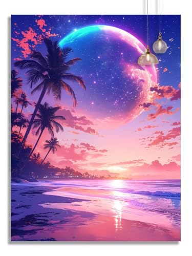 Diamond Painting Kinder Strand Diamond Painting Klein 35x40cm Basteln Mädchen 10 Jahre Sonnenuntergang, DIY Eckige Steine Strass Stickerei Kreuzstich Leinwand Bilder für Home Wall Décor Geschenke z33f Diamond Painting Kinder Strand Diamond Painting Klein 35x40cm Basteln Mädchen 10 Jahre Sonnenuntergang, DIY Eckige Steine Strass Stickerei Kreuzstich Leinwand Bilder für Home Wall Décor Geschenke z33f von Generic