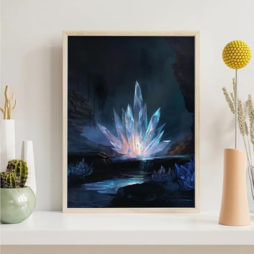 Diamond Painting Kristall, Abstrakt Diamond Painting Erwachsene Anfänger, DIY 5D Runder Vollbohrer Diamant Malerei Stickerei Set Kreuzstich Set zur Home Wand Dekoration Geschenke 80x100 cm PjY5362 U-0 Diamond Painting Kristall, Abstrakt Diamond Painting Erwachsene Anfänger, DIY 5D Runder Vollbohrer Diamant Malerei Stickerei Set Kreuzstich Set zur Home Wand Dekoration Geschenke 80x100 cm PjY5362 U-0 von Generic
